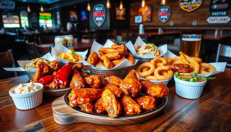 buffalo wild wings menu with prices