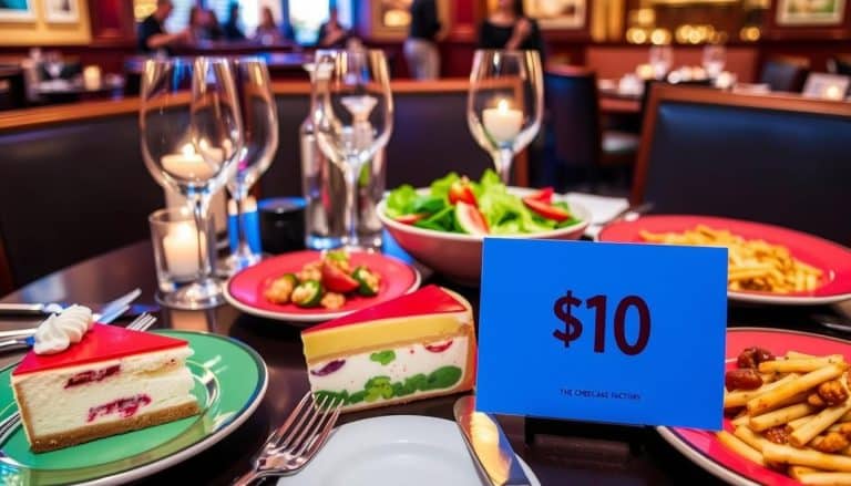 Cheesecake Factory  Menu