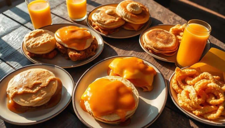 church's chicken breakfast menu
