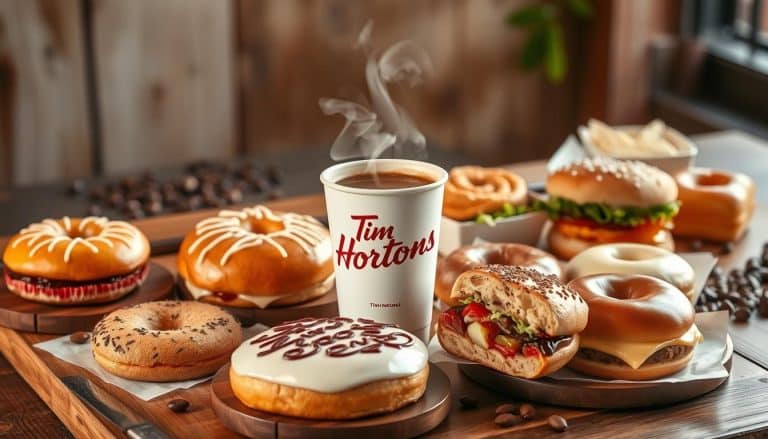 tim hortons menu