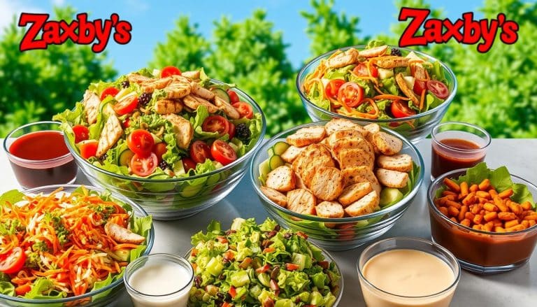 zaxby's salads menu with prices