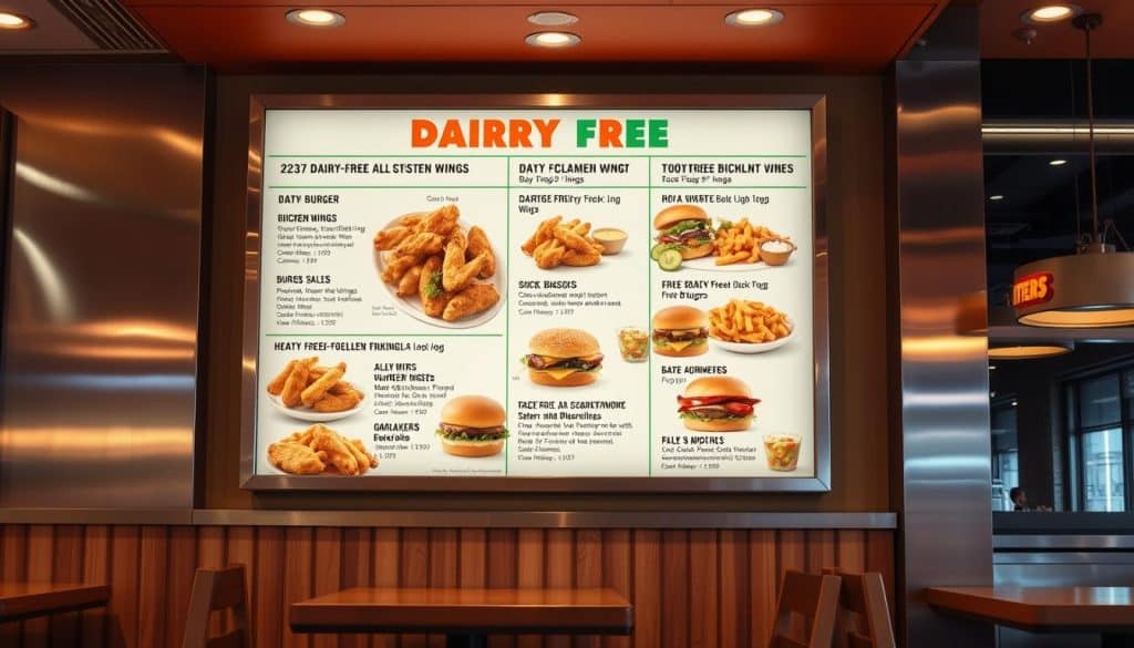 Dairy-Free Hooters Menu Options