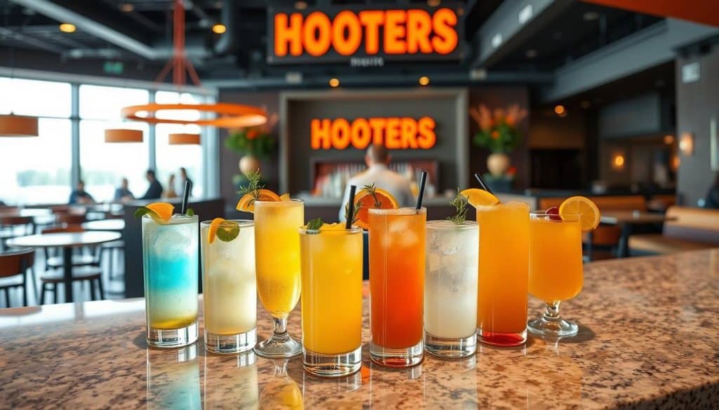Gluten Free Drinks at Hooters