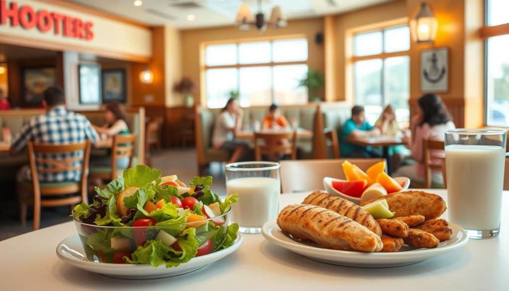 Healthy Kids Meal Options at Hooters