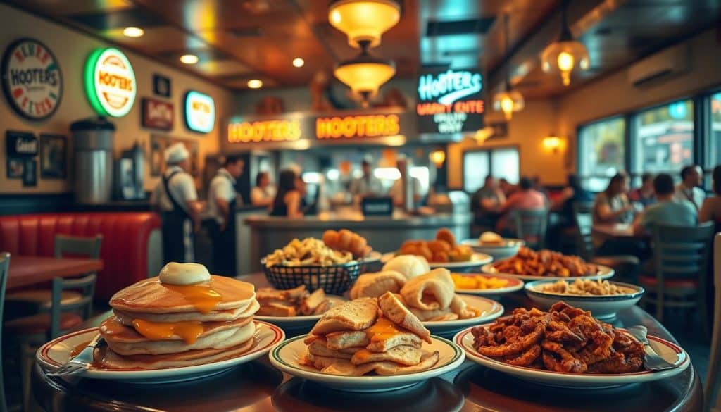 Hooters Breakfast Regional Variations