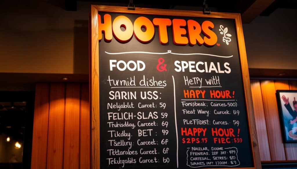 Hooters Daily Specials