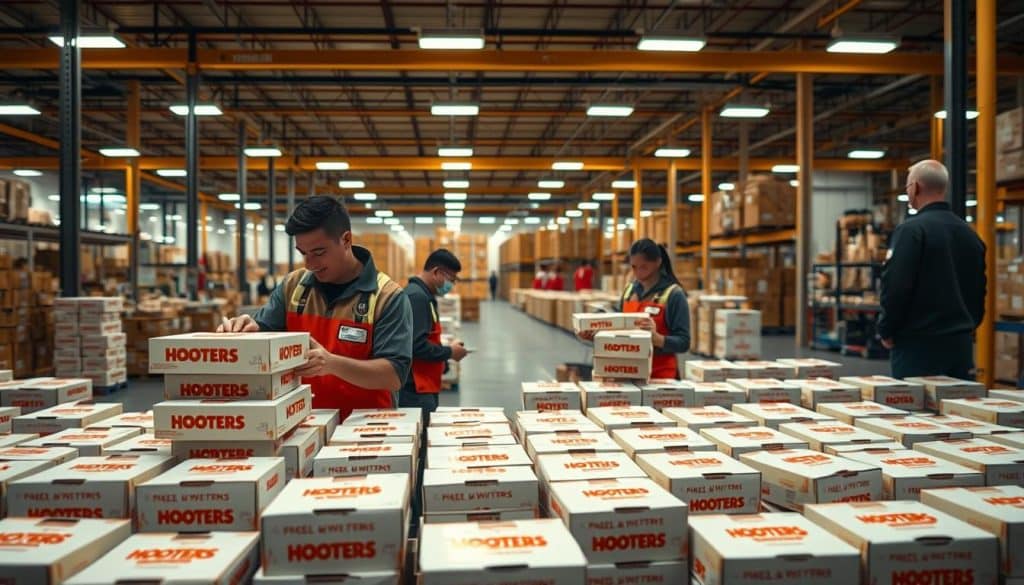 Hooters Delivery Packaging Quality Control