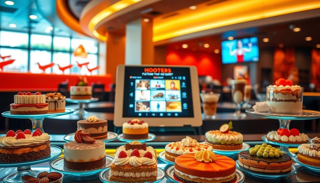 Hooters Dessert Customization Options