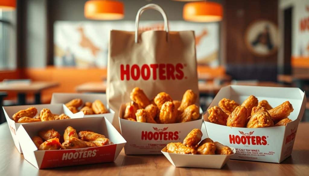 Hooters Family Wing Combos Takeout