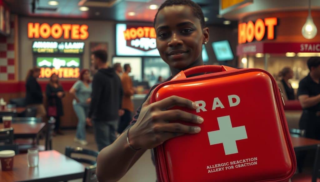 Hooters Food Allergies Emergency Response
