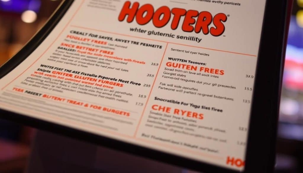 Hooters Gluten Free Menu Modifications