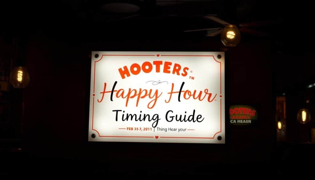 Hooters Happy Hour Timing Guide