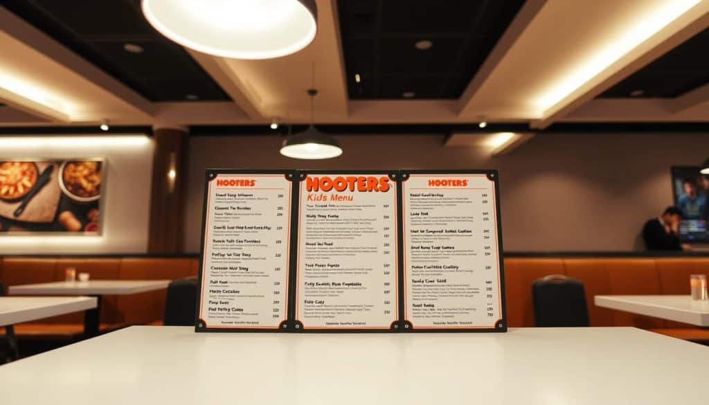 Hooters Kids Menu Pricing Analysis