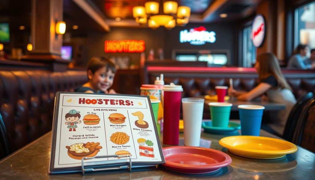 Hooters Kids Menu Selections