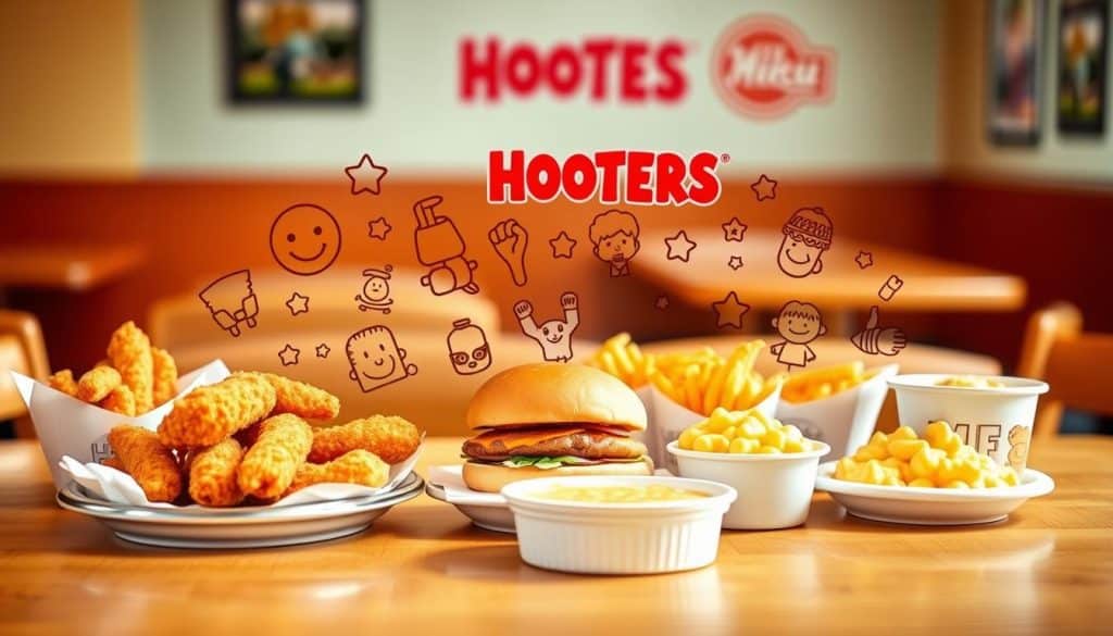 Hooters Kids Menu Selections