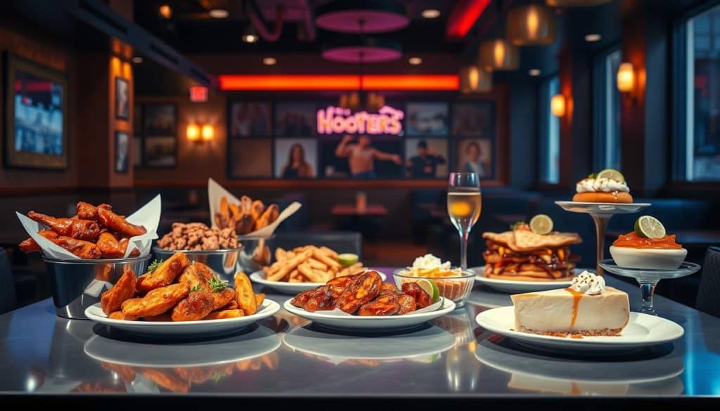 Hooters Regional Menu Variations