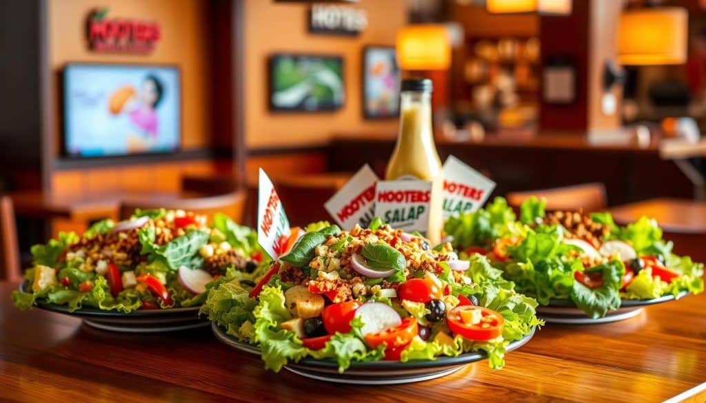 Hooters Salad Selection