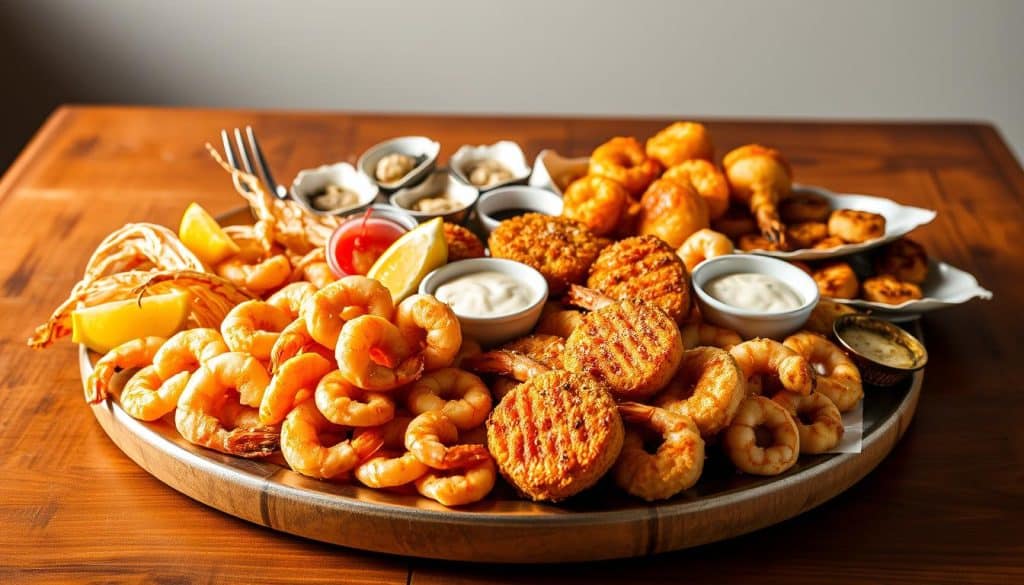 Hooters Seafood Appetizers Platter