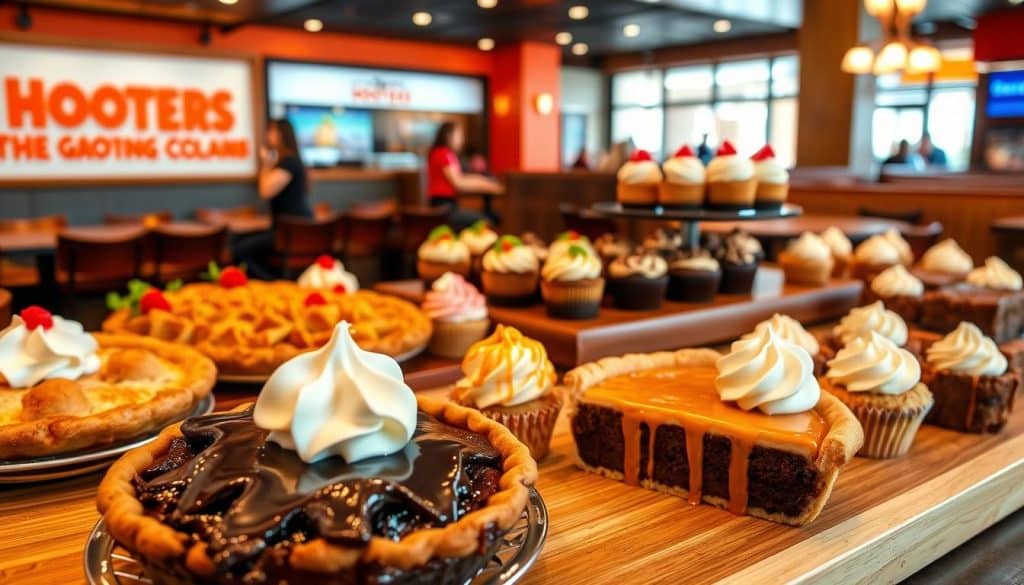 Hooters Seasonal Dessert Selection