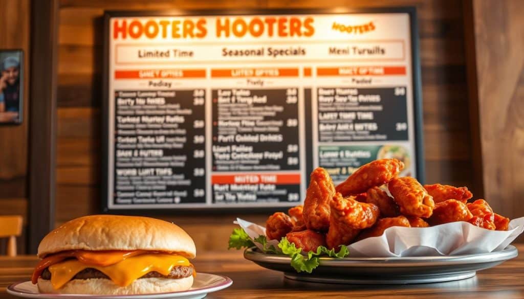 Hooters Seasonal Menu Specials