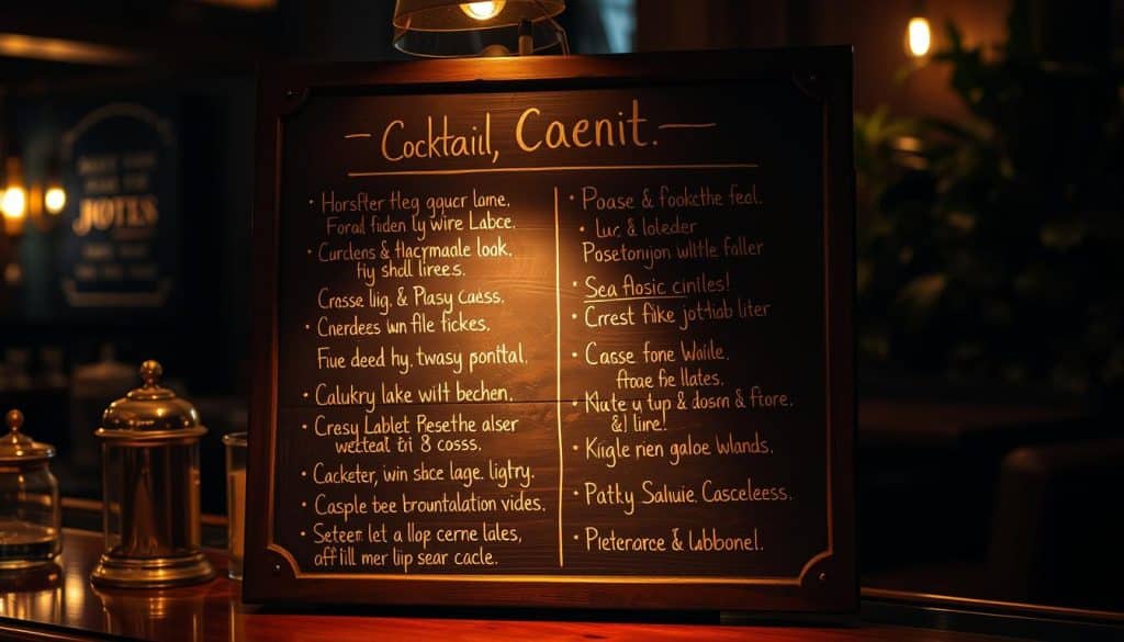 Hooters Secret Cocktail Menu