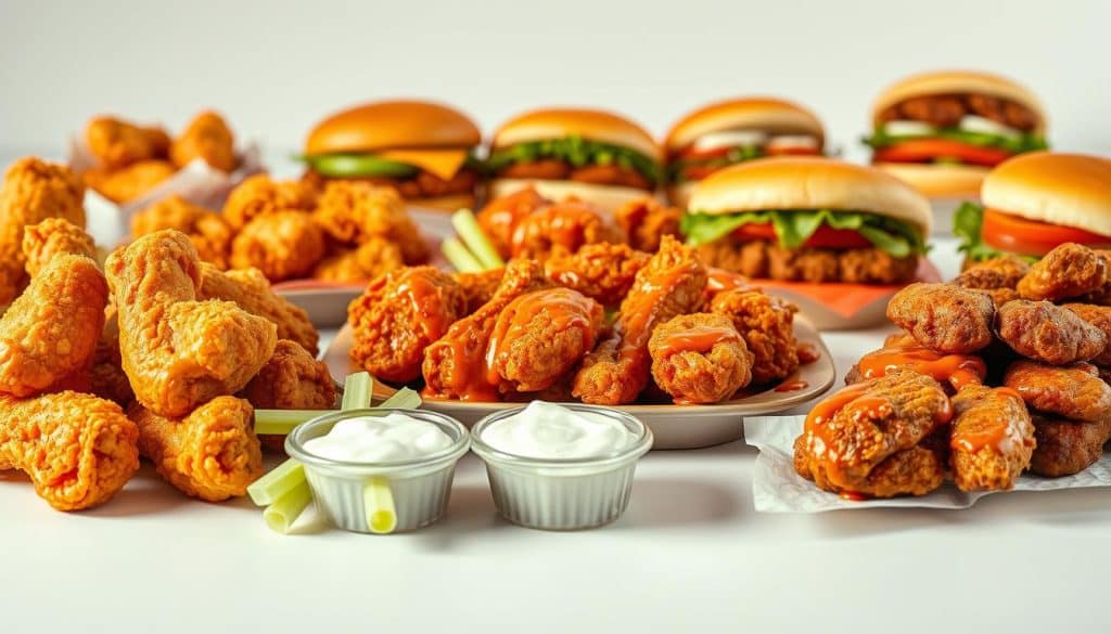 Hooters Signature Chicken Dishes