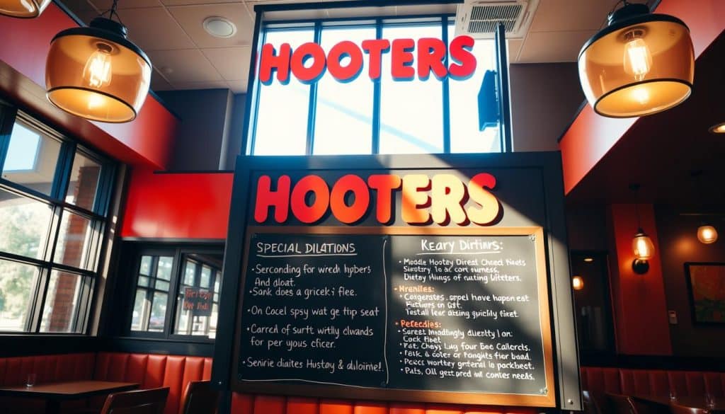 Hooters Special Dietary Accommodations