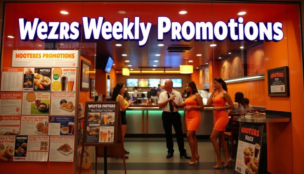 Hooters Weekly Promotions