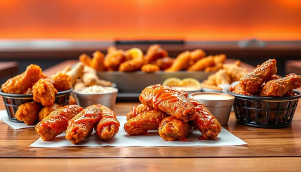 Hooters Wings Flavors