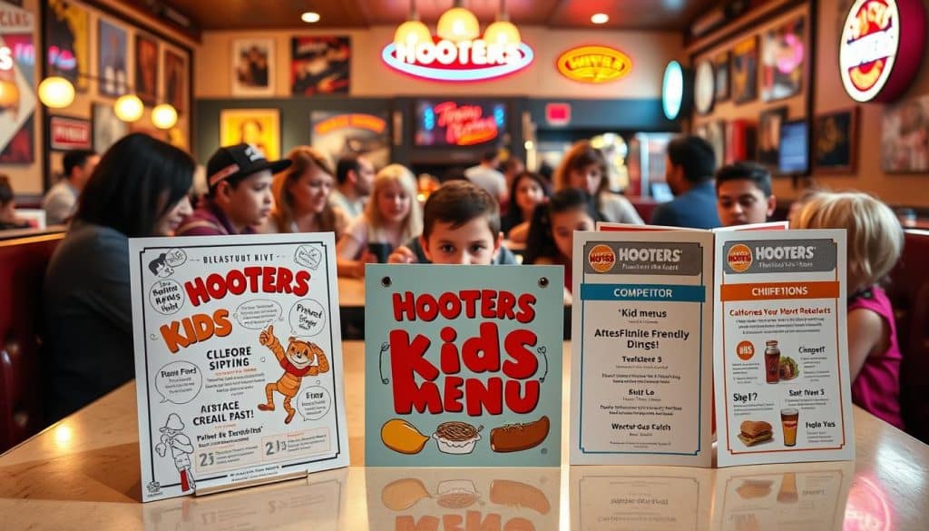 Hooters kids menu comparison