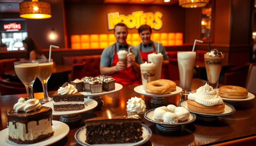 Hooters sweet treats beverage pairing