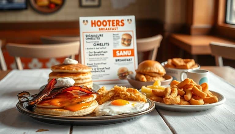 hooters breakfast menu