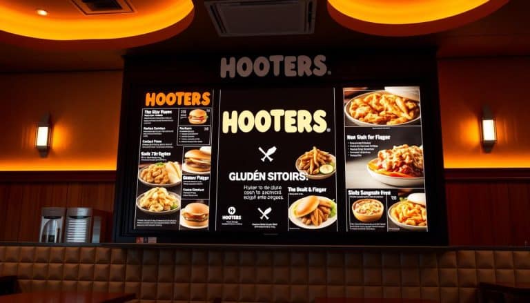 hooters gluten free menu