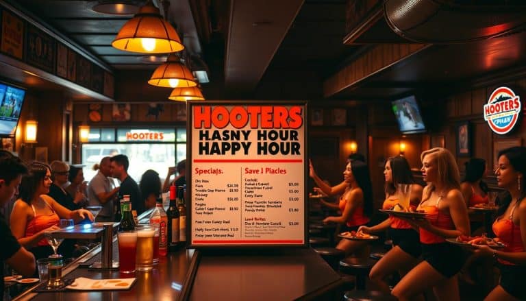 hooters happy hour menu