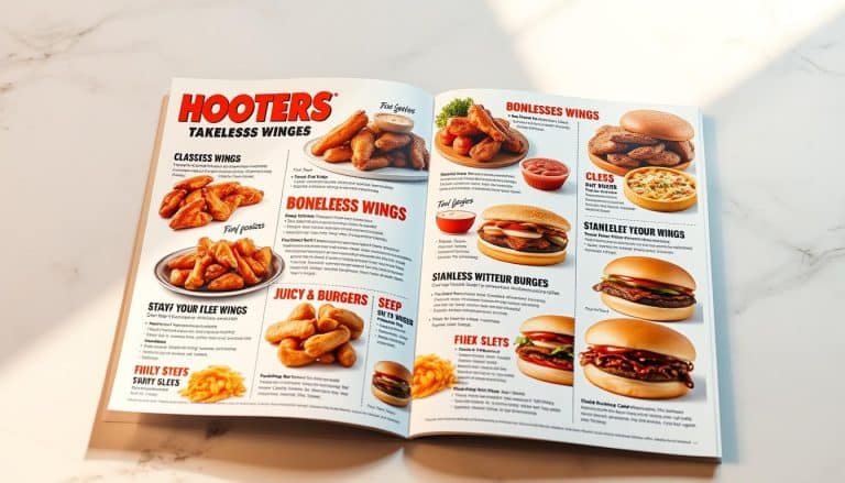 takeout hooters menu
