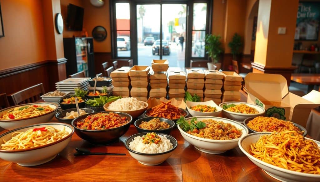 Asian cuisine delivery