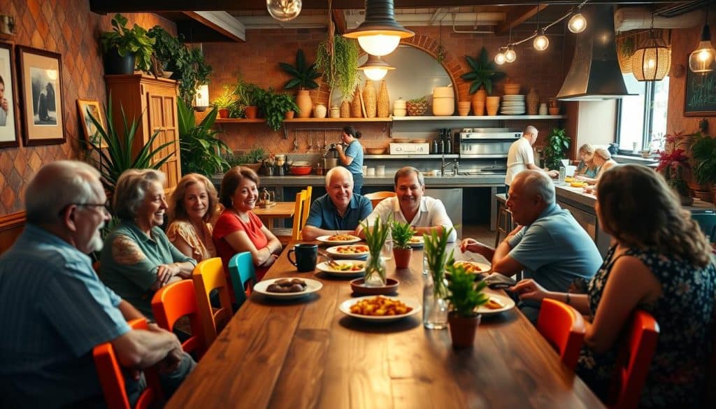 Colombian restaurant family dining