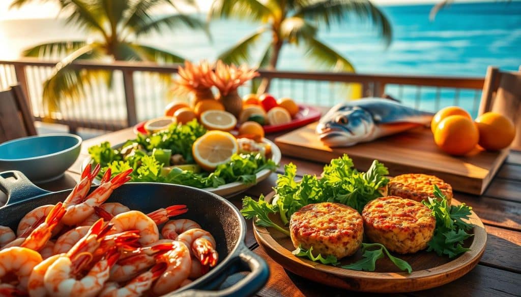 Florida seafood cuisine