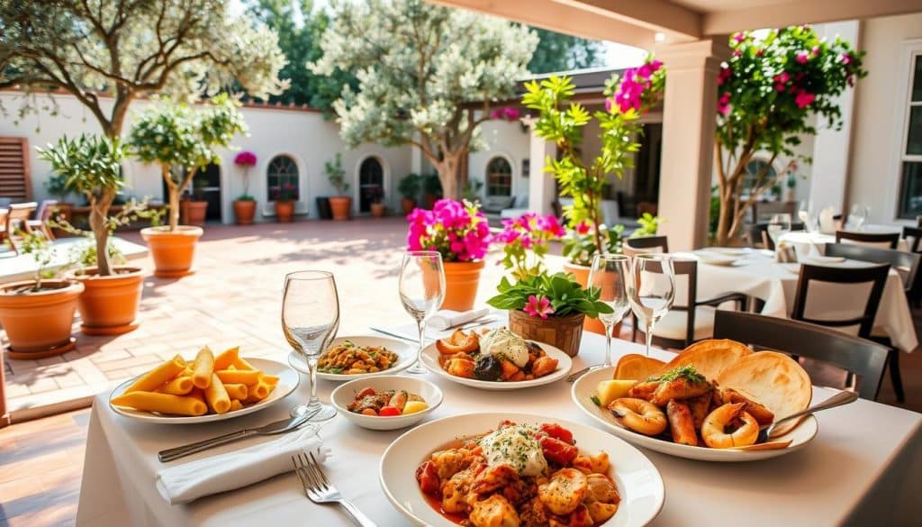 Greek dining experience Texas
