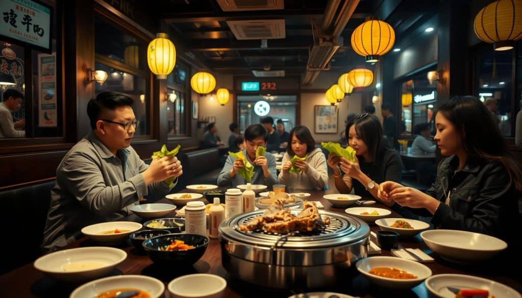 Korean BBQ etiquette