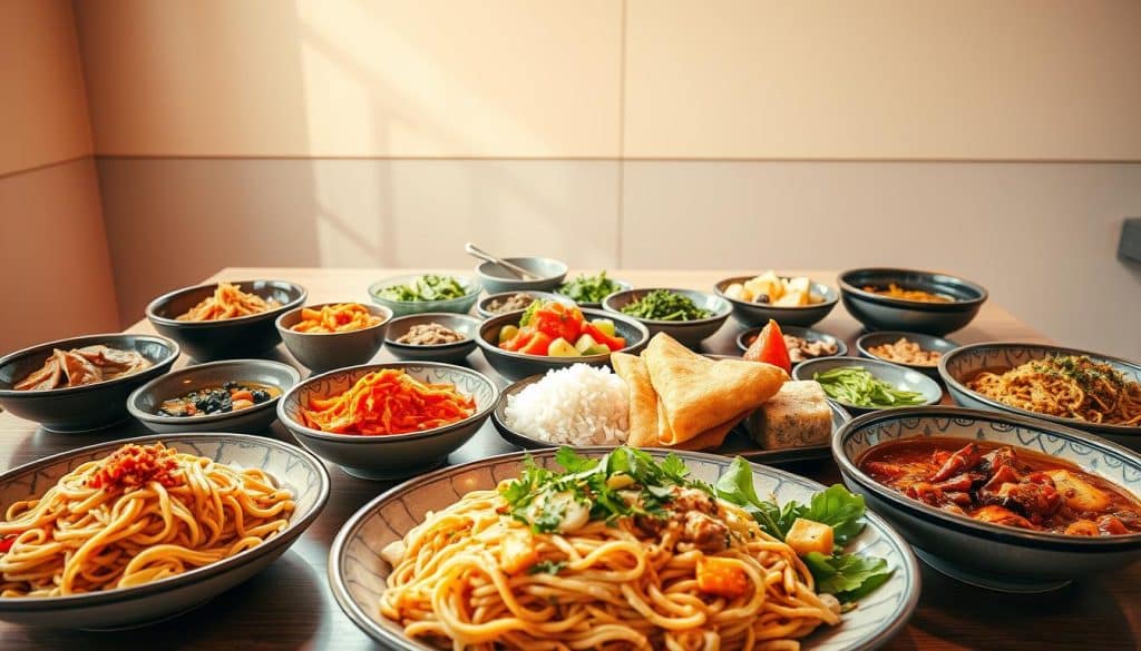 Korean vegetarian dishes