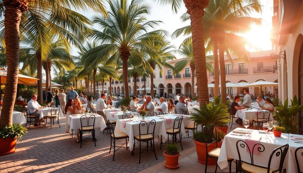 Naples outdoor dining