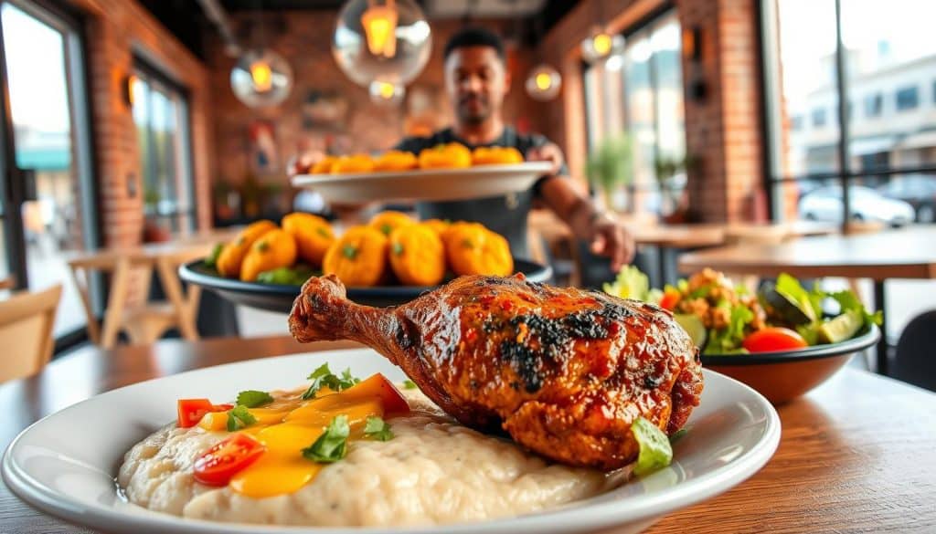 Nigerian-American fusion cuisine