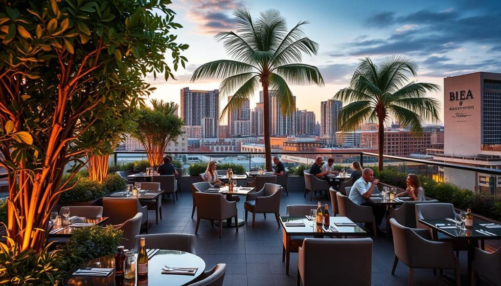 Orlando rooftop dining scene
