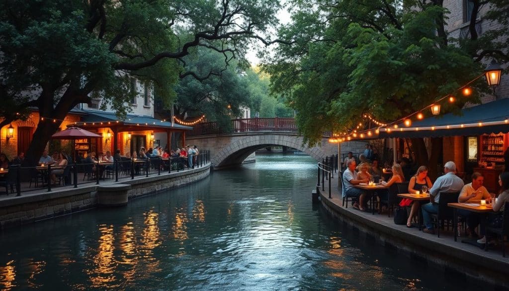 San Antonio's Riverside Outdoor Dining