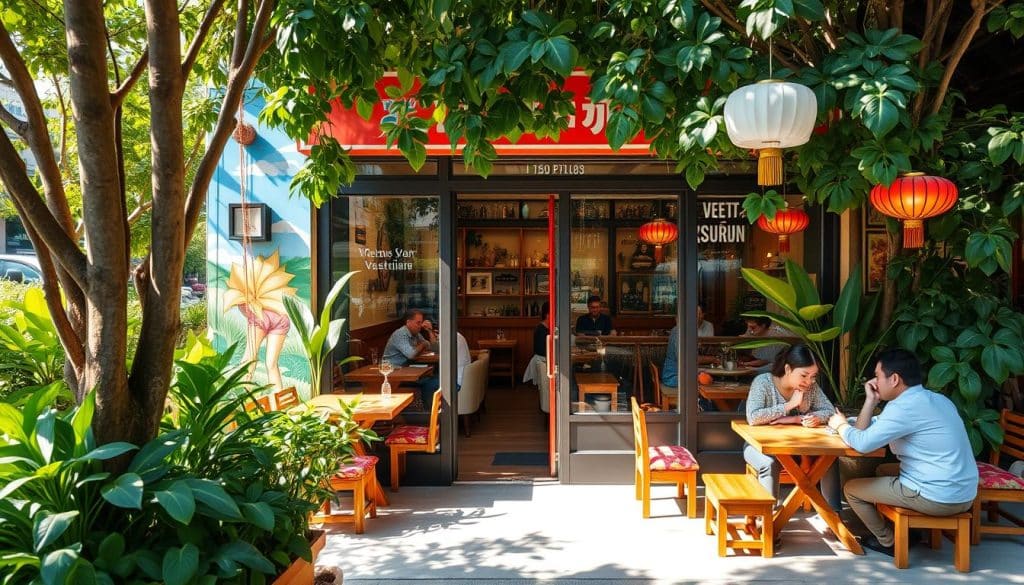 Vietnamese vegetarian restaurant
