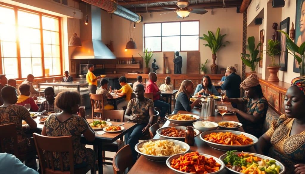 affordable African dining