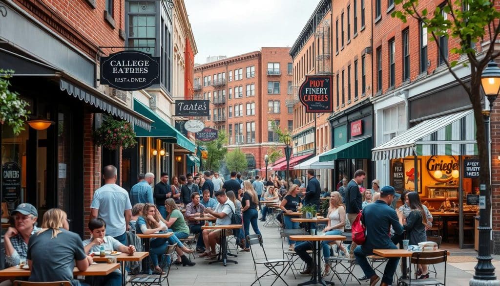 affordable college town dining