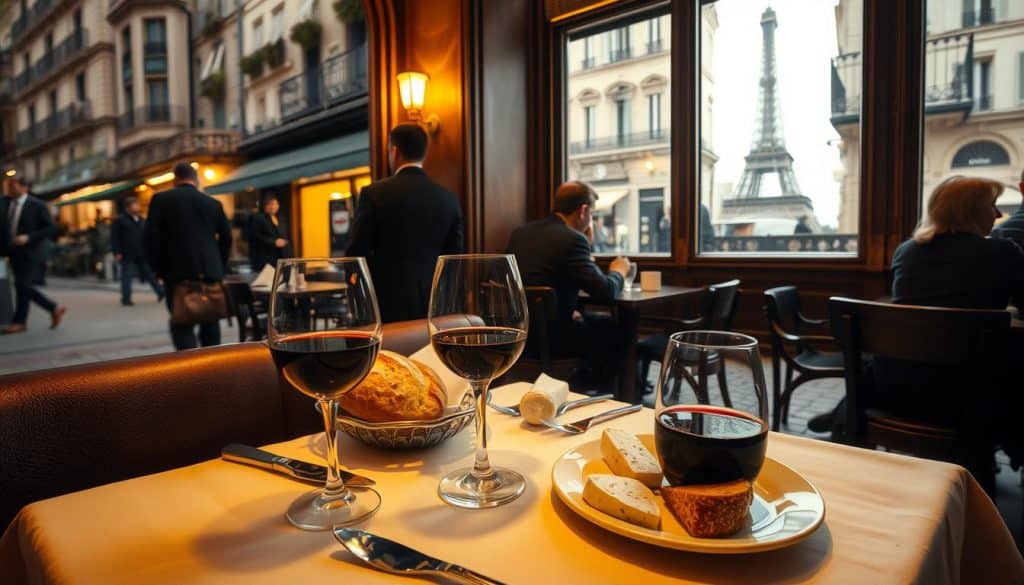 authentic French dining experience