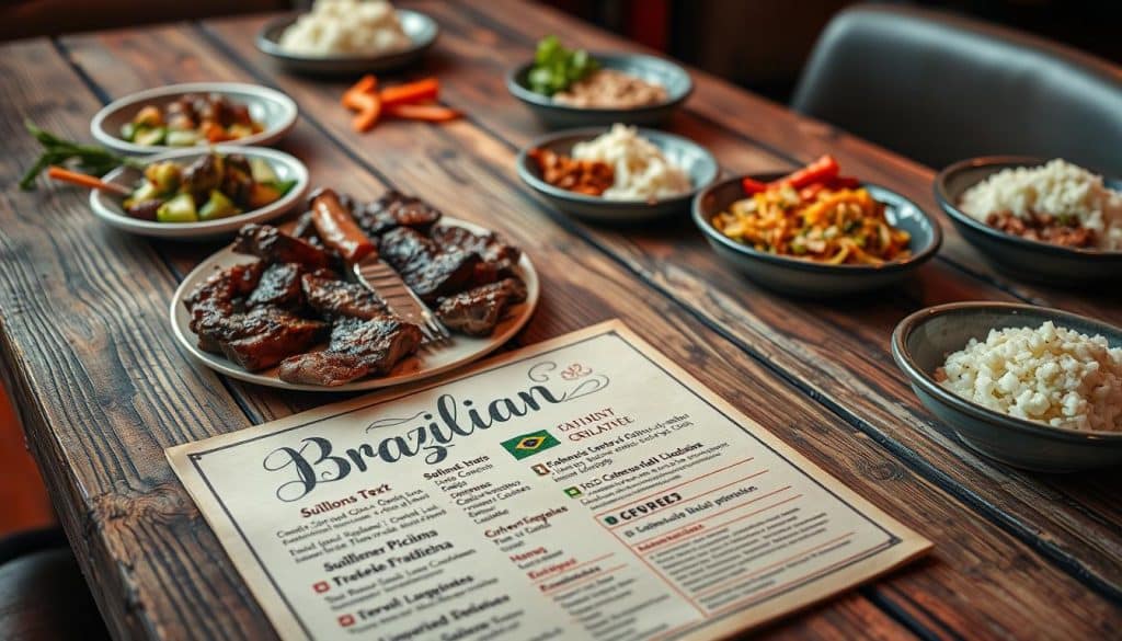 brazilian grill menu
